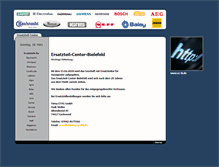 Tablet Screenshot of bauknecht-ersatzteile.de